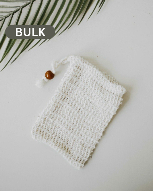 Zero Waste MVMT - 10x Sisal Soap Bags | Eco-Friendly Soap Saver