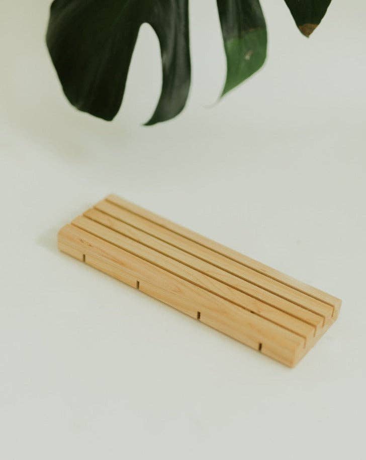 Zero Waste MVMT - XL Cedar Soap Tray | Zero Waste Handmade Soap Dish